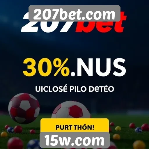 Oferta de bônus e promoções em 207bet